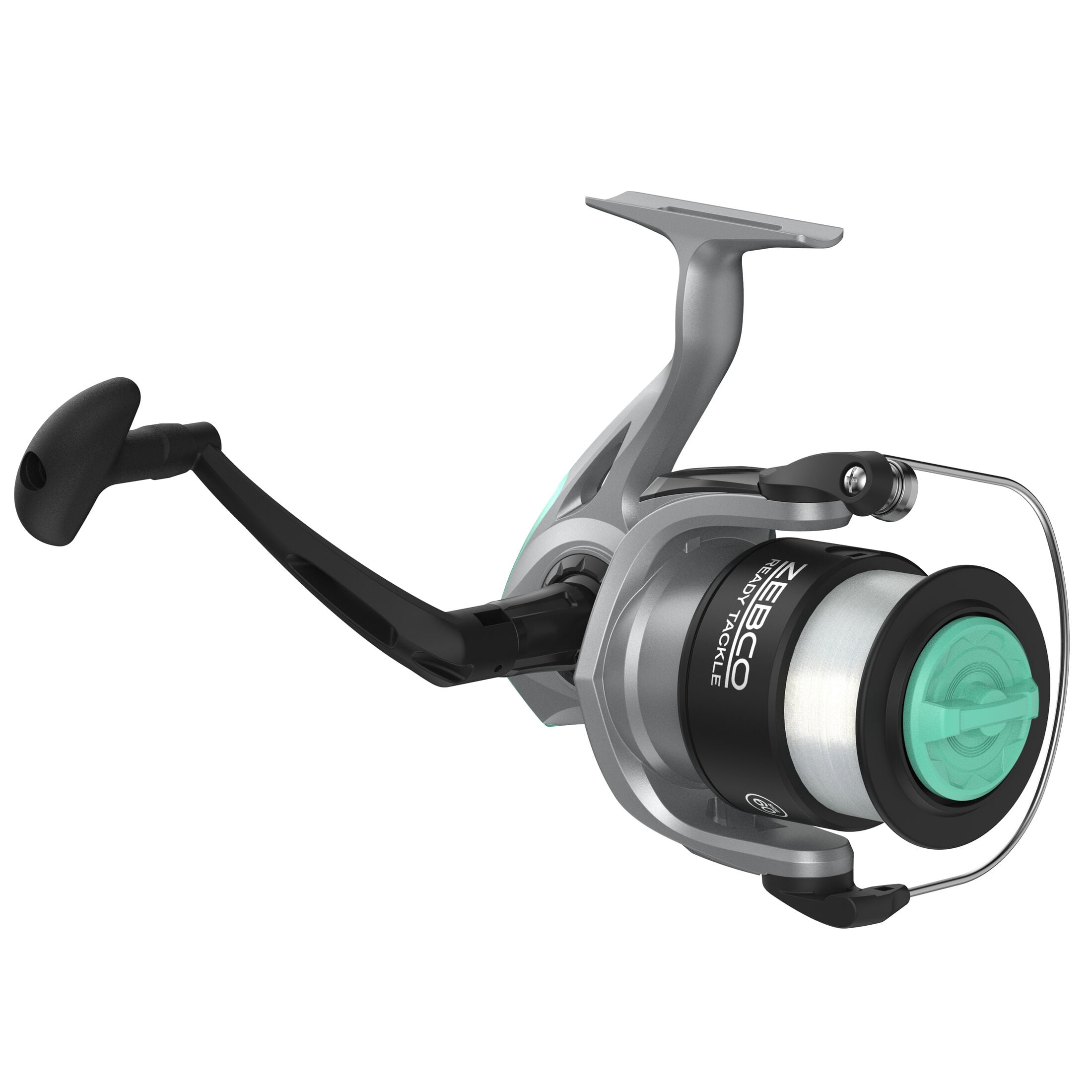 Zebco Ready Tackle Surf/Pier Spinning Combo, 8-Foot, 2-Piece Fishing Rod, Size 60 Reel, 17-Pound Line, 24-Piece Tackle Kit