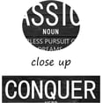 thumbnail image 5 of Motivational Poster Passion Mindset Conquer Inspirational Canvas Wall Art Paintings Motivation Artwork Living Room Office Prints Wall Decor Decoration Wooden Framed Ready to Hang [12''Wx 18''H], 5 of 6