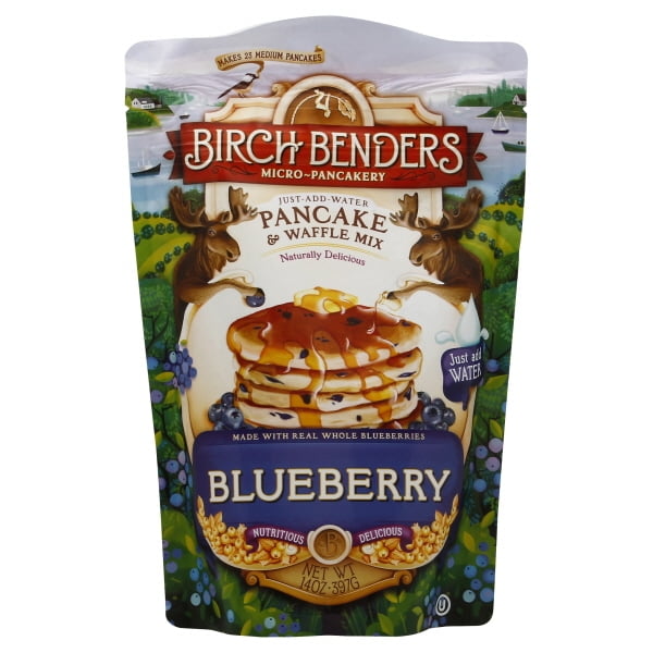 Birch Benders Pancake And Waffle Mix Blueberry Case Of 6 14 Oz