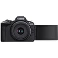 thumbnail image 2 of Canon EOS R50 Mirrorless Camera with 18-45mm and 55-210mm Lenses (Black) (International Version), 2 of 6