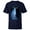 Navy, variant on Star Wars Return of the Jedi Lightsaber Movie Poster - Short Sleeve T-Shirt for Kids - Customized-White