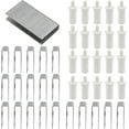 thumbnail image 1 of 20 Pack Shutter Repair Kit Plantation Shutter Repair Kit Replacement Tool Set Premium Tilt Rod Louvers Staples and Spring Loaded Shutter Pins for Efficient Shutter Repair, 1 of 5