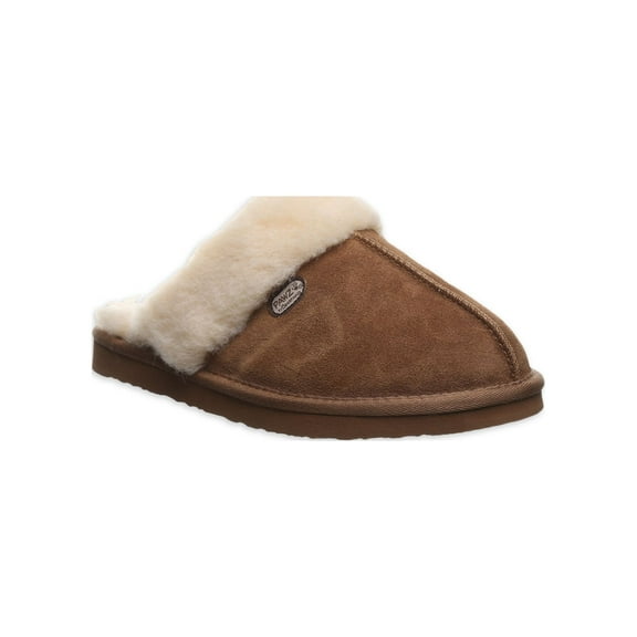 Pawz by Bearpaw Women's Mackenzie Genuine Suede Clog Slipper