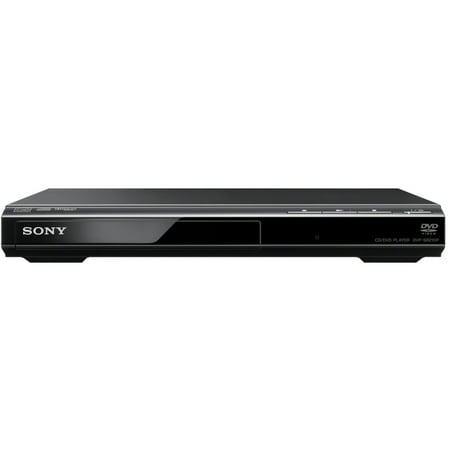 SONY DVP-SR210P DVD Player with Accessories Included Remote With 2 AA Batteries, A,V Cable, Owner's Manual, Black, 1 Pack