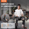 thumbnail image 2 of VEVOR Electric Drum Set Electronic Drum Kit 480 Sounds for Beginners & Adults, 2 of 9