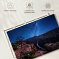 thumbnail image 6 of Elephant Stock Grand Canyon Starry Night Wall Art - Horizontal Canvas Wall Art - Living Room Wall Decor - Nature Canvas - Blue And Brown Decor - 12" x 8", 6 of 8