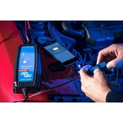 9 Blue and Black Victron IP65 Smart Charger - 15 Amps