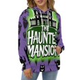 thumbnail image 4 of Haunted Mansion Spooky Design Men's Women New Sweatshirt Hoodie Men's Plus Size Sweatshirt Hooded Sweatshirt 3d Printed Street Men's Cloth, 4 of 6