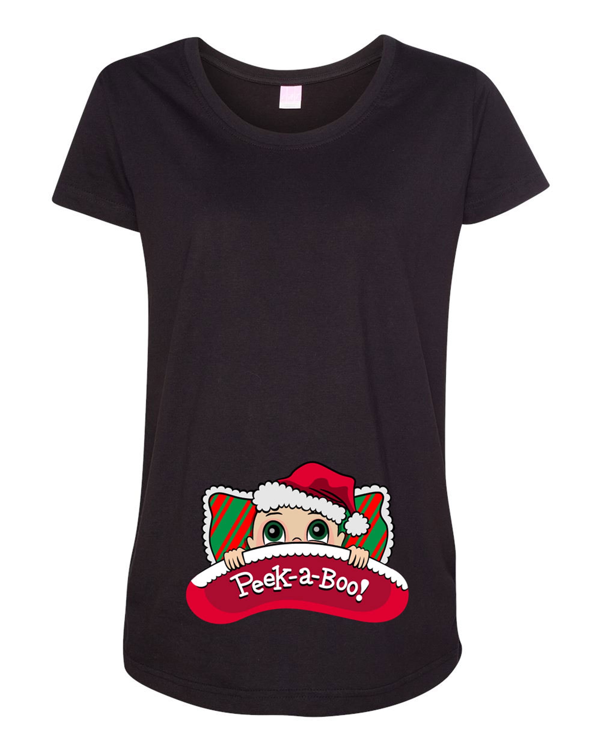 santa maternity shirt