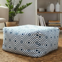 Blue Poufs Floor Pillows Blue Poufs Floor Pillows