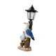 thumbnail image 5 of Escultura solar de jardín impermeable, lámpara decorativa, figura, estatua para parterre. 18CMX12CMX42CM, 5 of 9