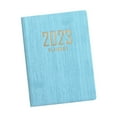 thumbnail image 2 of Cuaderno profesional 2023 Salvador A7 organizador de tiempo PU calendario mensual Azul, 2 of 10