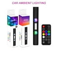 thumbnail image 1 of Fiudx Luz Ambiental para Coche, Diseño Colorido de 7 Colores, Acabado Moderno y Elegante, Fácil Carga Por Usb, Construcción de Metal de Pvc, Ajuste Universal para Vehículos, Tamaño de 21,8 X 3,1 Cm., 1 of 7
