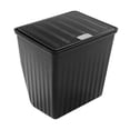 thumbnail image 4 of Bote de basura para asiento trasero para automóvil Bote de basura para automóvil Fácil de instalar Negro con tapa Durable, 4 of 7
