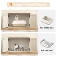 thumbnail image 4 of Halitaa Caja de Arena para Gatos Apilable Grande en MDF, 4 of 7