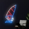 thumbnail image 3 of Handmadetneonsign Windsurfing Neon Sign, Windsurfing Led Sign, Windsurfing Man Sign, Water Sport, 3 of 5