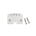 thumbnail image 1 of Cigar Box Guitar 4 String Tailpiece with Mounting Screws for Electric Guitar GK200 (Silver), 1 of 7