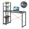 thumbnail image 3 of Convenience Concepts Designs2Go Office Workstation Desk with 2 Outlets & 2 USB Ports, 3 of 8