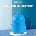 thumbnail image 5 of electric Air pump - Portable Inflator, air Blower for All Party balloons, Great for Long Animal Twisty Curly balloon, Foil balloons (Sky Blue), 5 of 9