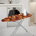 thumbnail image 2 of HELLHERO Ironing Board Cover, Flat Decoration with Elastic Edge Standard Size, Perfect for Home Laundry Room, Ideal Gift for Craft Enthusiasts (Pinecone Leaves, 15" x 54"), 2 of 6