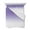 Purple, variant on Quilts King Size Bedding Set, Purple White Ombre Lightweight Quilted Comforter, Purple Gradient Color Modern Abstract Art Soft Bedspread Coverlet with Pillow Covers for All Season, 96" x 106"