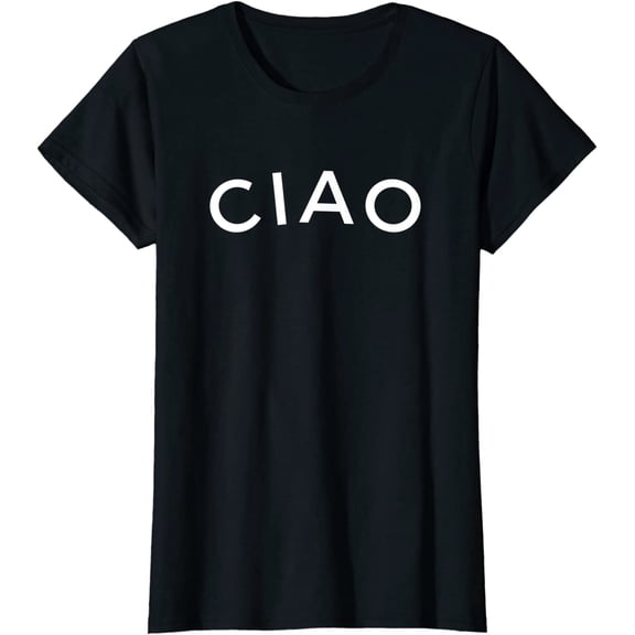 Ciao - Cute Italian Hello T-Shirt For Women