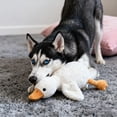 thumbnail image 5 of Large Plush Goose Dog Toy with Squeaker, Soft Stuffed Duck Toy for Medium and Large Dogs, Indoor Play and Training, 5 of 6