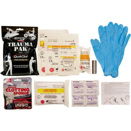 Adventure Medical Kits Professional Trauma Pak Kit with (Best Suture Kit For Medical Students)