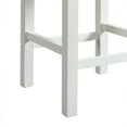 thumbnail image 4 of Picket House 3 Pcs Wooden Bar Set with 2 Stools and Table, White/Gray, 4 of 14