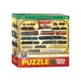 thumbnail image 1 of EurographicsPuzzles - Trains - Casse-Tête - 100 Pcs, 1 of 4