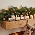 thumbnail image 5 of Christmas Wooden Train Set, Four-Section Mini Train Set Christmas Decorations, Christmas Toys Under Xmas Tree for Party Favor Home Decor, 5 of 6