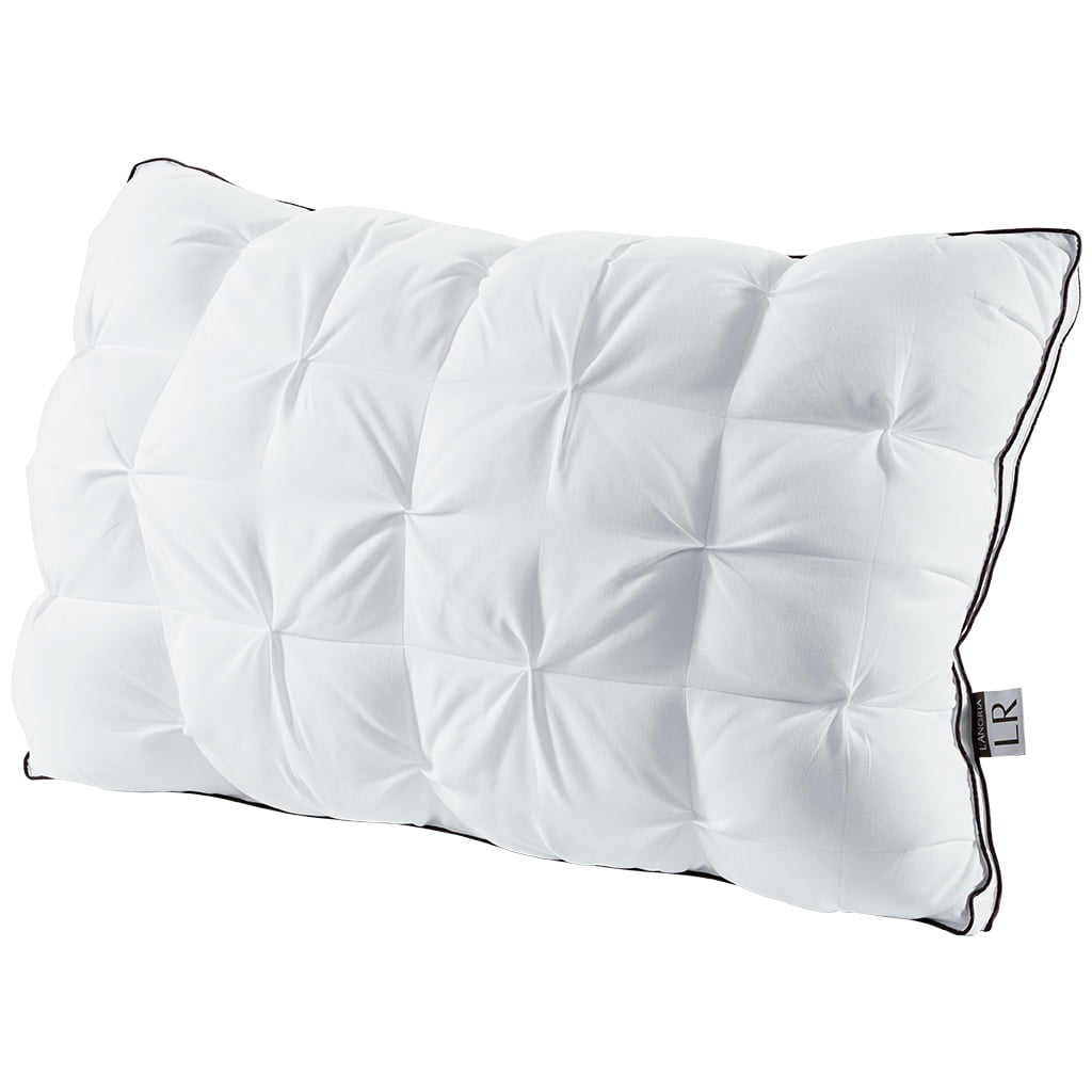 Gusseted DownAlternative Pillow with Twisted Pleat Design, Bed Pillow