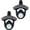 Black, variant on HAIICEN Magnetic Beer Bottle Opener Wall Mounted Vintage Bottle Cap Opener Post Mount for Boyfriend Husband Gifts (Pack of 2)