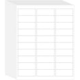 thumbnail image 1 of duomi-100 Sheets 30 per Page Label Papers, 1 x 2-5/8 in Shipping Address Mailing Labels, Printable White Sticker Labels for Inkjet & Laser Printer - Matte, 1 of 4