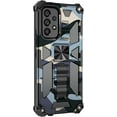 thumbnail image 2 of Phone Case for Samsung Galaxy A53 5G,Army Camouflage Case with Military Grade Protection Drop-Tested and Built-in Kickstand Cover for Samsung Galaxy A53 5G MC Navy Blue, 2 of 9