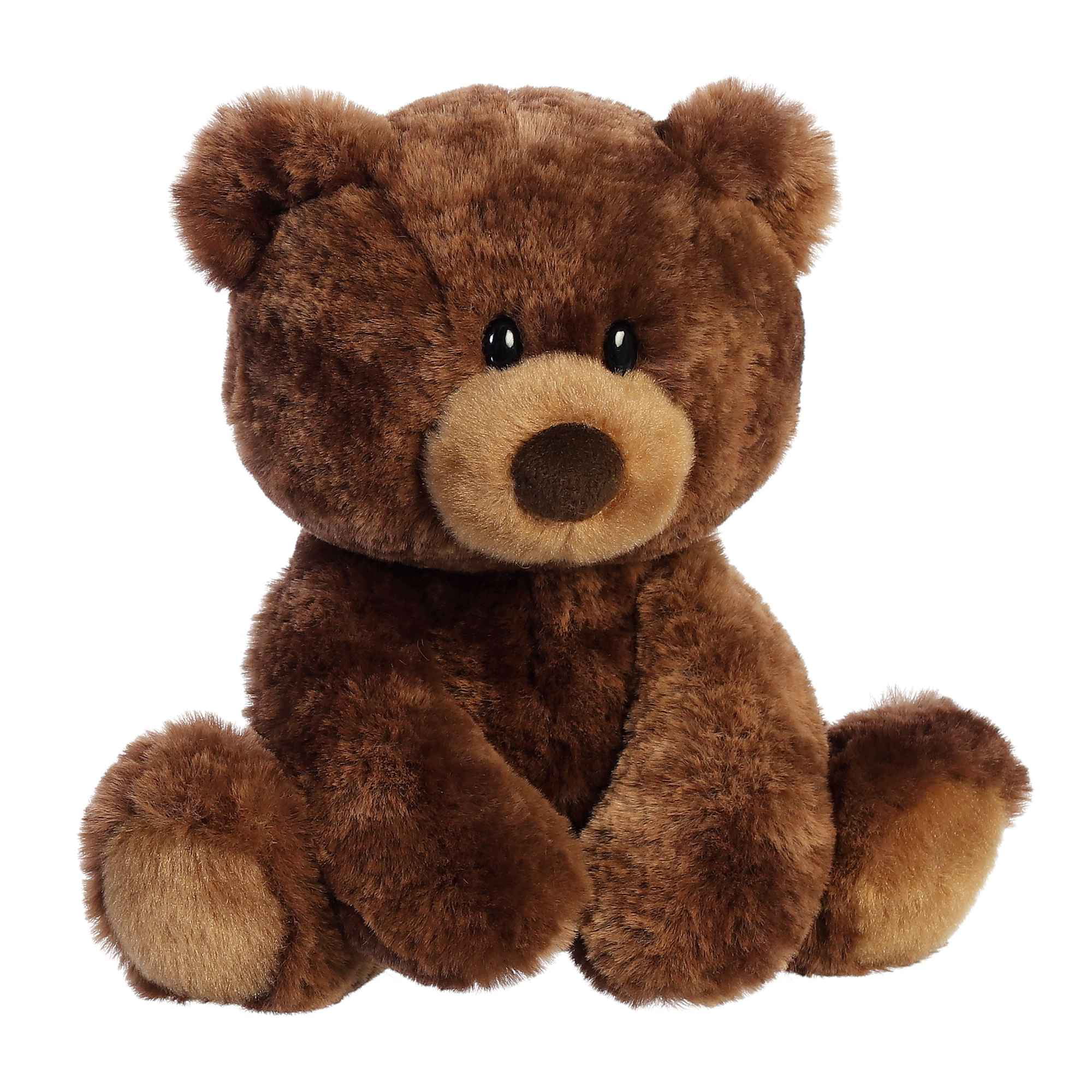 8" Brown Bear Gift Plush Toy Stuffed Animal Aurora Cuddly Soft Gift Teddy 
