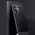 thumbnail image 1 of Samsung Series | Electroplated Frame Business Leather Case,iPhone 16, 1 of 2