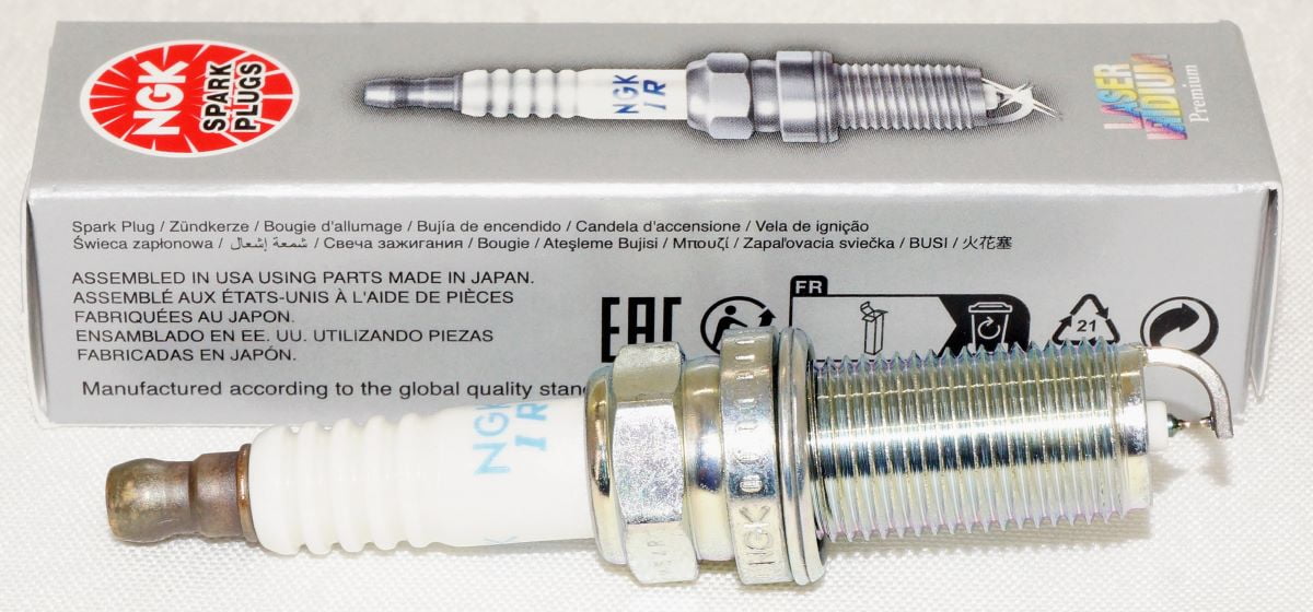 NGK 91961 Laser Iridium Spark Plug (4 Pack) Fits select: 2015-2021 LEXUS NX, 2016-2023 LEXUS IS