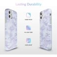 thumbnail image 4 of IBAOLEA Compatible with iPhone 11 Case [8ft Drop Tested] w/Microfiber Lining - Cute Protective Phone Cases for Women (Geometric Marble) White Camo, 4 of 6