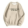 thumbnail image 4 of IWRICH Gammy Sweatshirts for Women Name Funny Grandma Pullovers Tops Personalized Gammy Grandma Shirt Gift Beige XL, 4 of 4