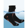 thumbnail image 3 of RANDY SUN Waterproof Breathable Socks, Women's Trail Gaiters for Hiking Skiing Outdoor Camping Socks 1 Pair Medium Black- Orange, 3 of 7