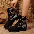 thumbnail image 5 of SKIYLEVZ Winter Boots Fashion Snow Boots for Women Warm Cozy Boots with Fleece Lined Thick Flatform Warm Boots Office Outdoor Avtivities Cold Weather Footwear, 5 of 9