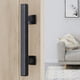 thumbnail image 4 of Manija de Empuje de Puerta de Granero Rústica Manija de Puerta de cochera de Cocina de Cobertizo de Cuadrado perfecl Manija de puerta de granero corrediza, 4 of 8