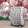 thumbnail image 4 of White Cow Moo Pattern Luggage Cover Fashion Suitcase Cover Baggage Covers Fit 25-28 Inch Luggage (Go Travel), 4 of 5