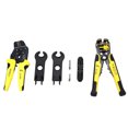 thumbnail image 1 of PARON PARON Solar MC4 Ratcheting Crimping Tool Kit with Stripper for 2.5-6mm² Cables, Yellow & Black, High-Carbon Steel, Includes Terminals & Wrenches, 1 of 5