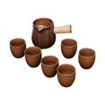thumbnail image 4 of DOLITY 500ml Ceramic Teapot Chinese Traditional Clay Tea Pot with Side Handle Tea Maker with 6 cup, 4 of 9