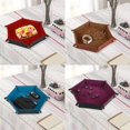 thumbnail image 3 of Bandeja de dados Hexagonal y caja de almacenamiento varios, accesorios de bandeja de dados para juegos de mesa, torre de dados de cuero, 1 ud., 3 of 5