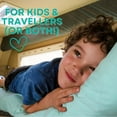 thumbnail image 3 of Kinder Fluff Toddler Pillow, Small Sateen Stripe Hypoallergenic Pillow, 2 Pack, 3 of 10