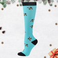 PMVFHDE Compression Socks Stockings for Exercise Running Skipping Calf ...