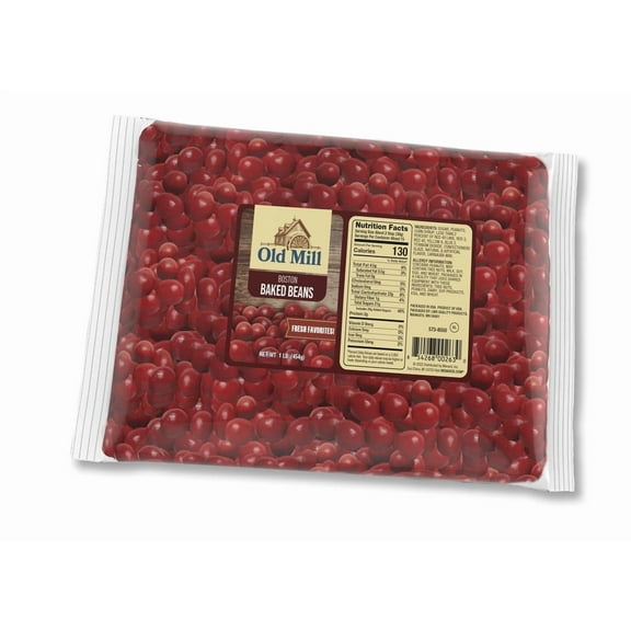 Old Mill Boston Baked Beans Candy Coated Peanuts, 16 Ounce Bag